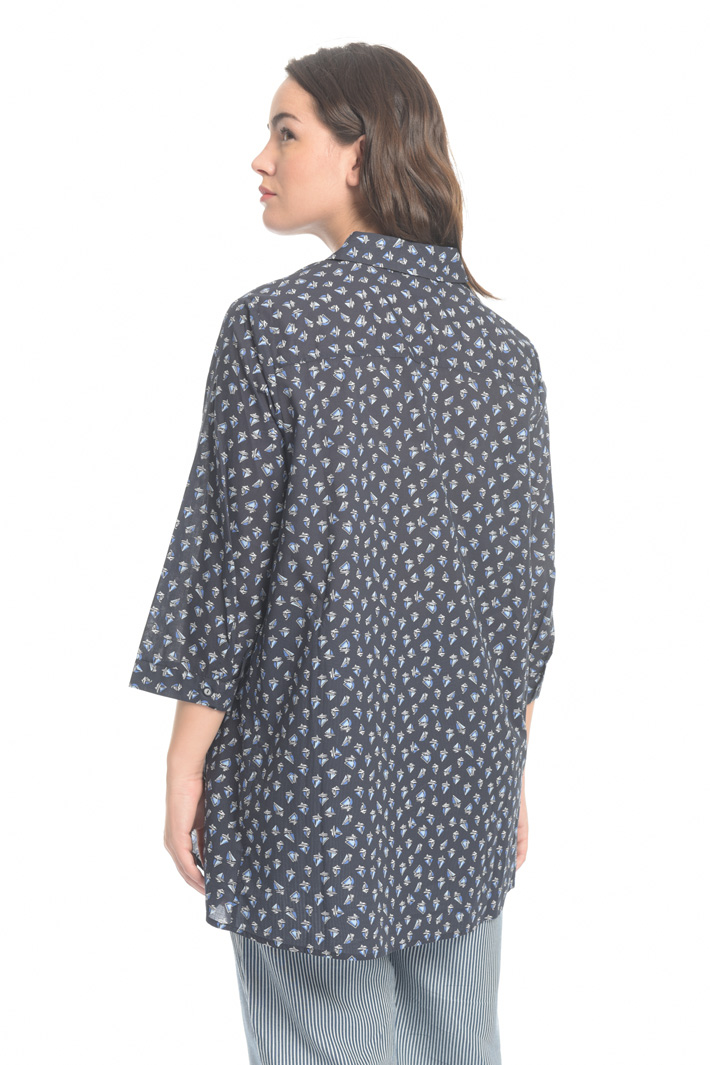Camicia in mussola di cotone Fashion Market Camicia in mussola di cotone Fashion Market