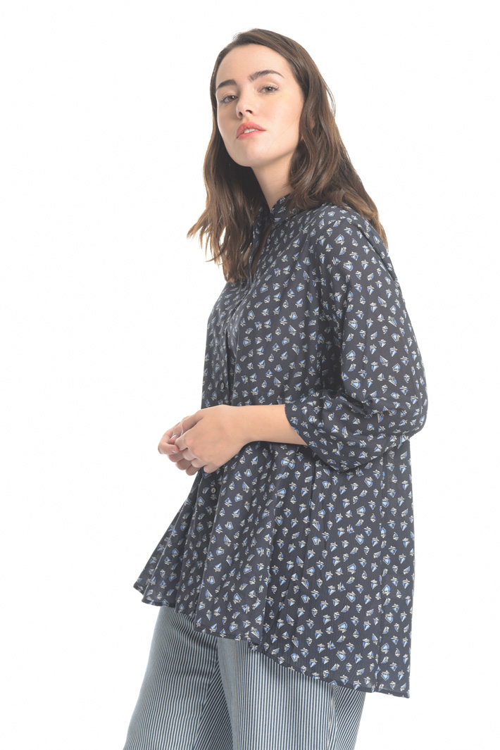 Camicia in mussola di cotone Fashion Market Camicia in mussola di cotone Fashion Market