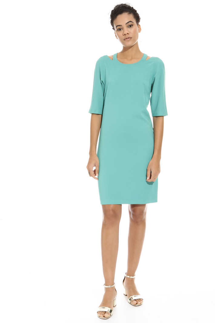 Abito in cady con cut-out Fashion Market Abito in cady con cut-out Fashion Market