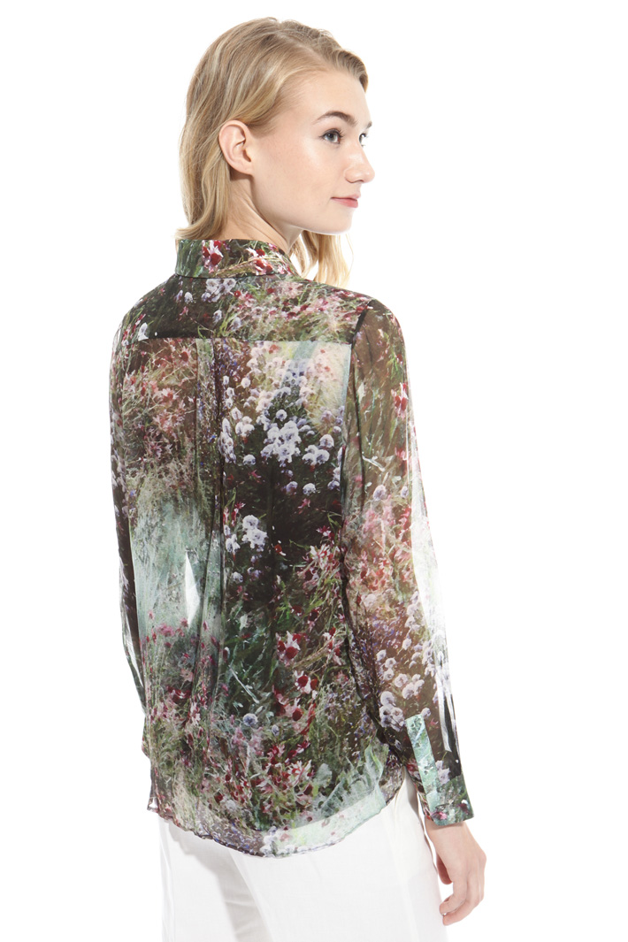 Camicia in georgette di seta Fashion Market Camicia in georgette di seta Fashion Market