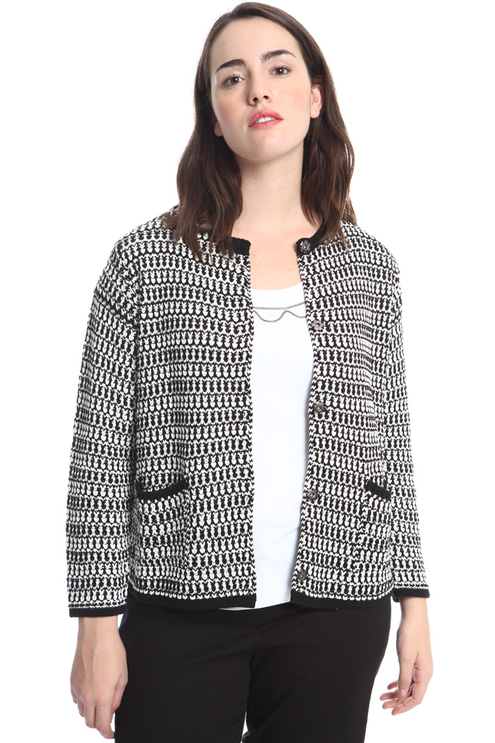 Cardigan in maglia bicolor Fashion Market Cardigan in maglia bicolor Fashion Market