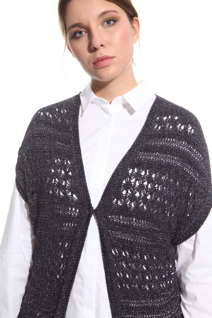 Cardigan crochet lurex Fashion Market Cardigan crochet lurex Fashion Market