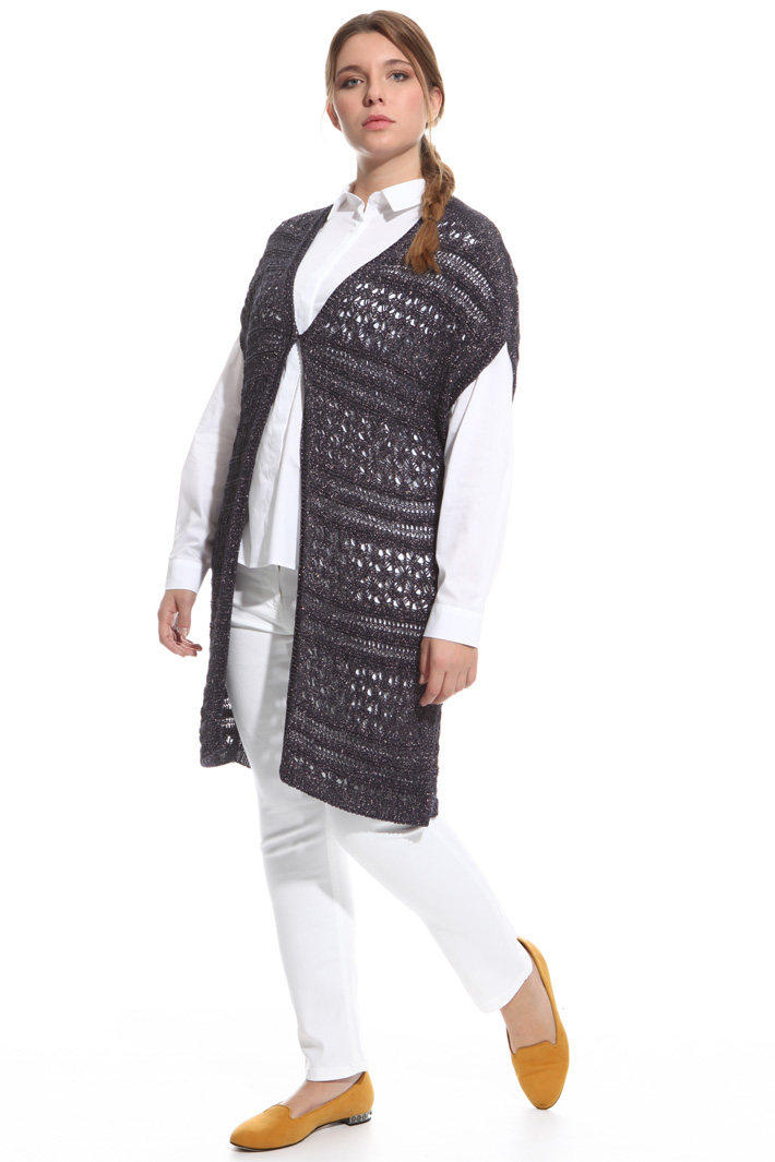 Cardigan crochet lurex Fashion Market Cardigan crochet lurex Fashion Market