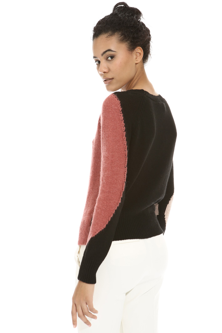 Maglia con intarsio lurex Fashion Market Maglia con intarsio lurex Fashion Market