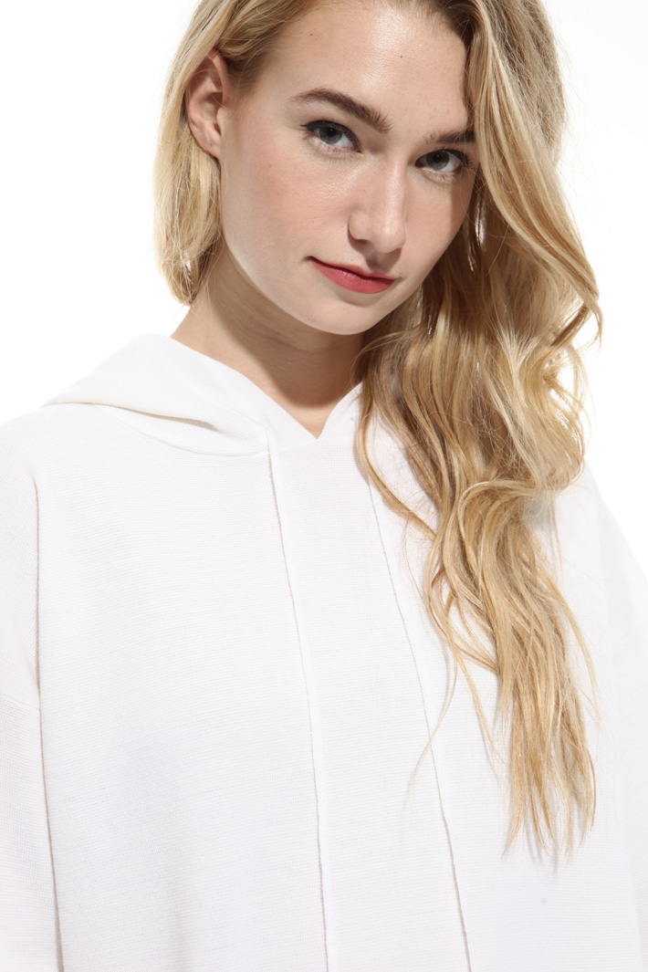 Maglia over con cappuccio Fashion Market Maglia over con cappuccio Fashion Market