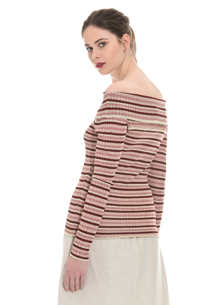 Maglia lurex a righe Fashion Market Maglia lurex a righe Fashion Market
