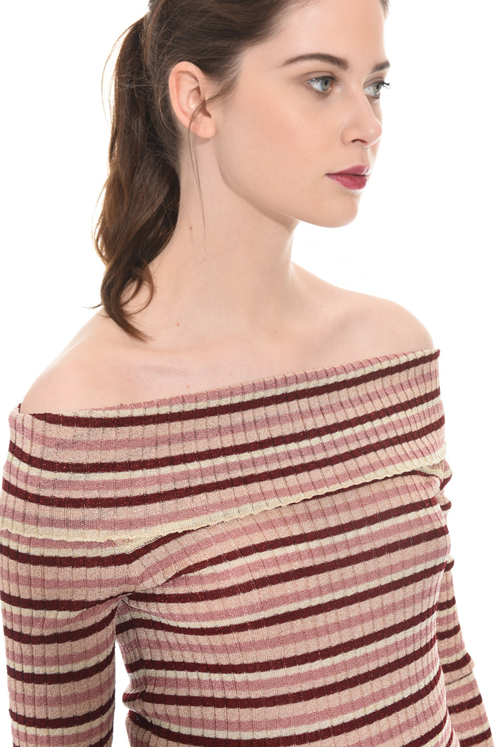 Maglia lurex a righe Fashion Market Maglia lurex a righe Fashion Market