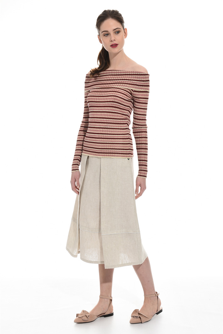 Maglia lurex a righe Fashion Market Maglia lurex a righe Fashion Market