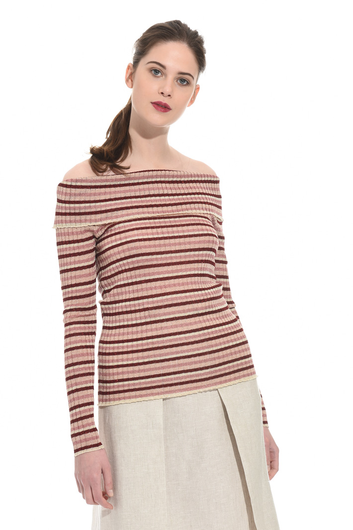 Maglia lurex a righe Fashion Market Maglia lurex a righe Fashion Market