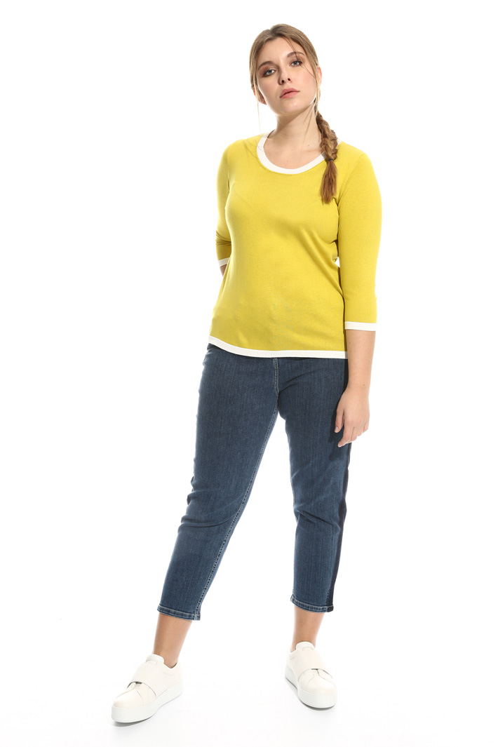 Maglia in misto seta e cotone Fashion Market Maglia in misto seta e cotone Fashion Market