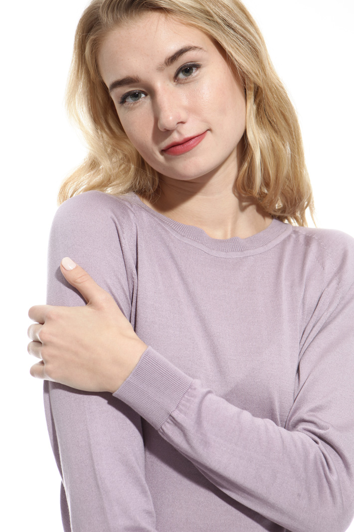 Maglia in cotone misto seta Fashion Market Maglia in cotone misto seta Fashion Market