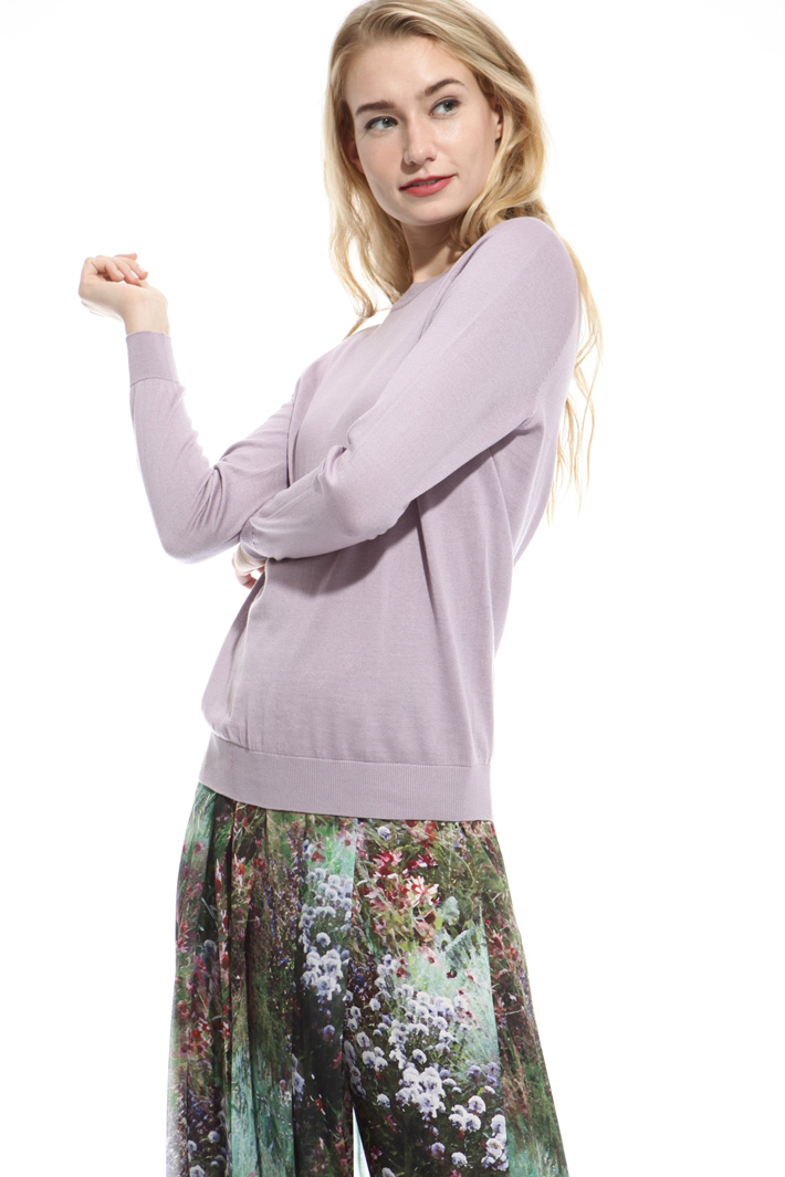 Maglia in cotone misto seta Fashion Market Maglia in cotone misto seta Fashion Market