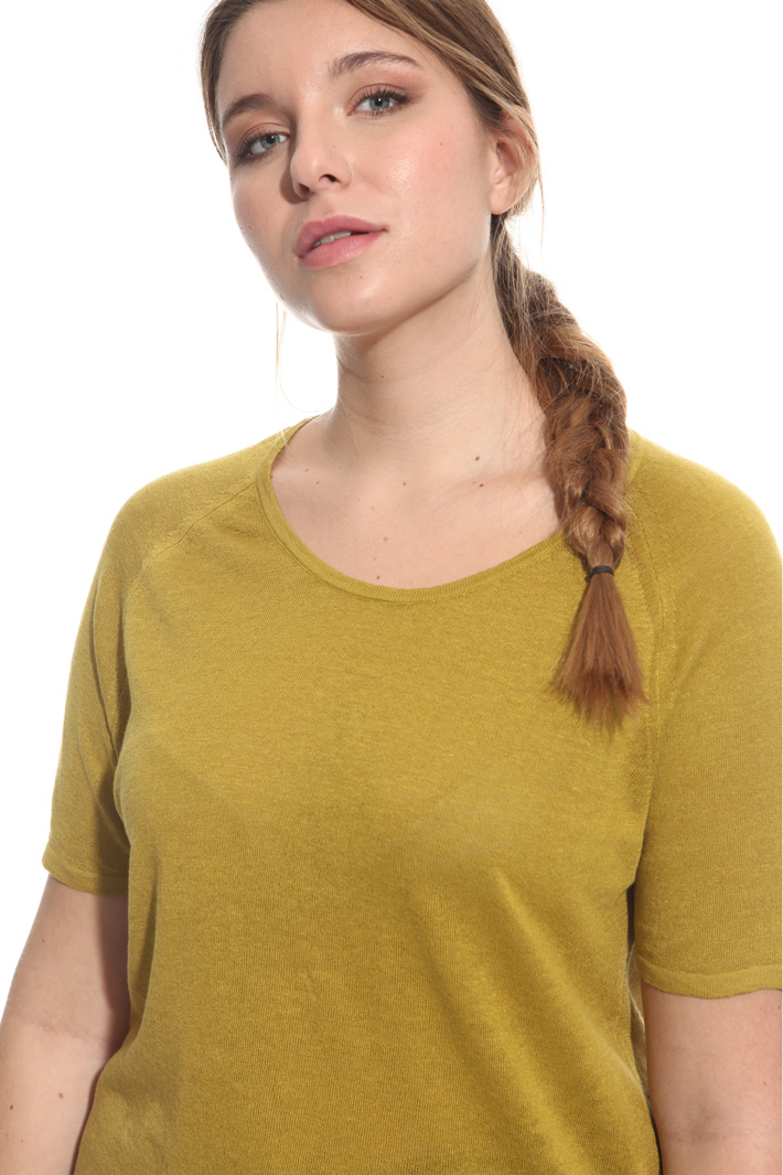 Maglia in lino e cotone Fashion Market Maglia in lino e cotone Fashion Market