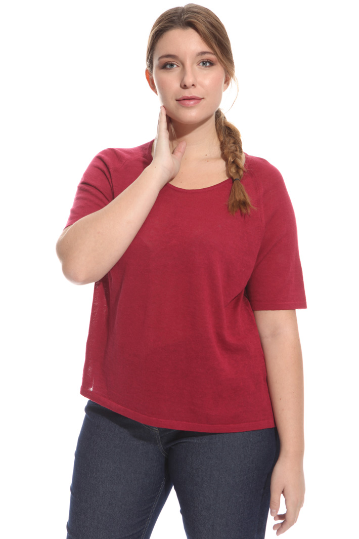 Maglia in lino e cotone Fashion Market Maglia in lino e cotone Fashion Market