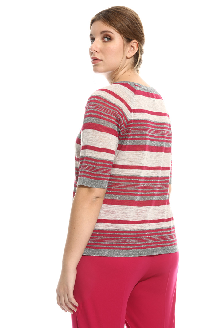 Maglia in misto lino e lurex Fashion Market Maglia in misto lino e lurex Fashion Market