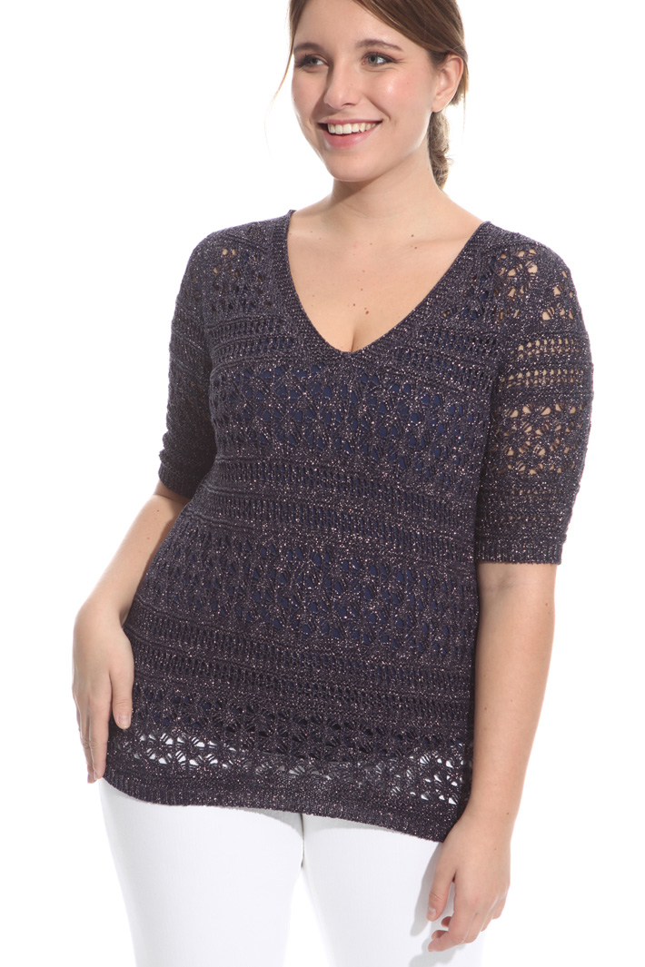 Maglia crochet lurex Fashion Market Maglia crochet lurex Fashion Market