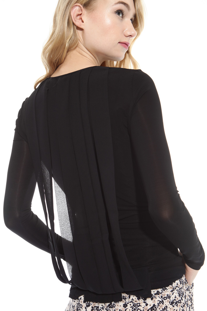 T-shirt in jersey crepe Fashion Market T-shirt in jersey crepe Fashion Market