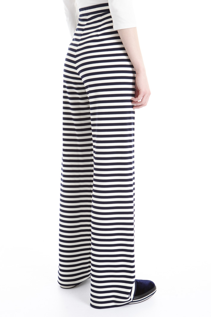 Pantalone in jersey rigato Fashion Market Pantalone in jersey rigato Fashion Market