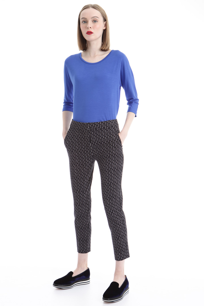 Pantalone a sigaretta cropped Fashion Market Pantalone a sigaretta cropped Fashion Market
