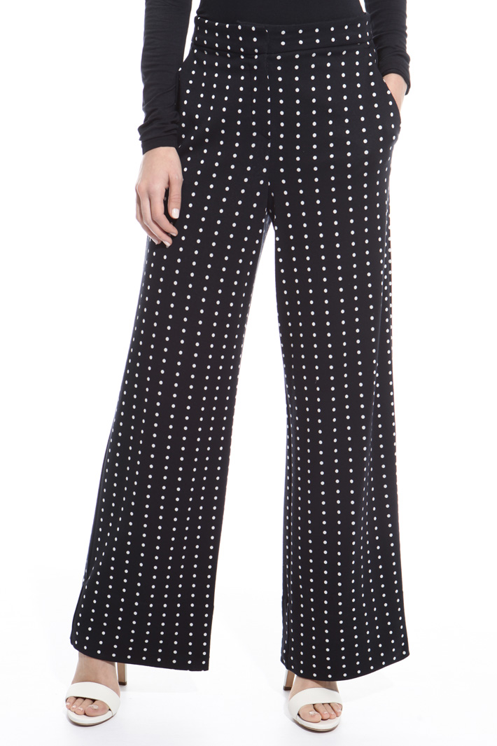 Pantalone in jersey jacquard Fashion Market Pantalone in jersey jacquard Fashion Market