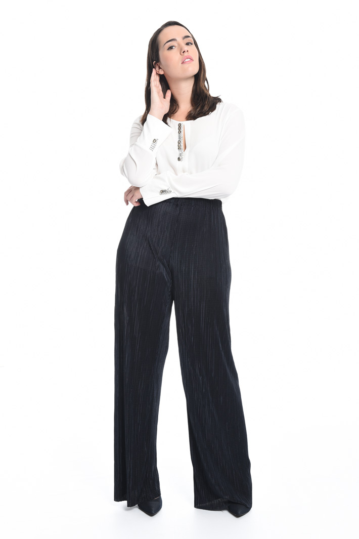 Pantalone palazzo plissé Fashion Market Pantalone palazzo plissé Fashion Market
