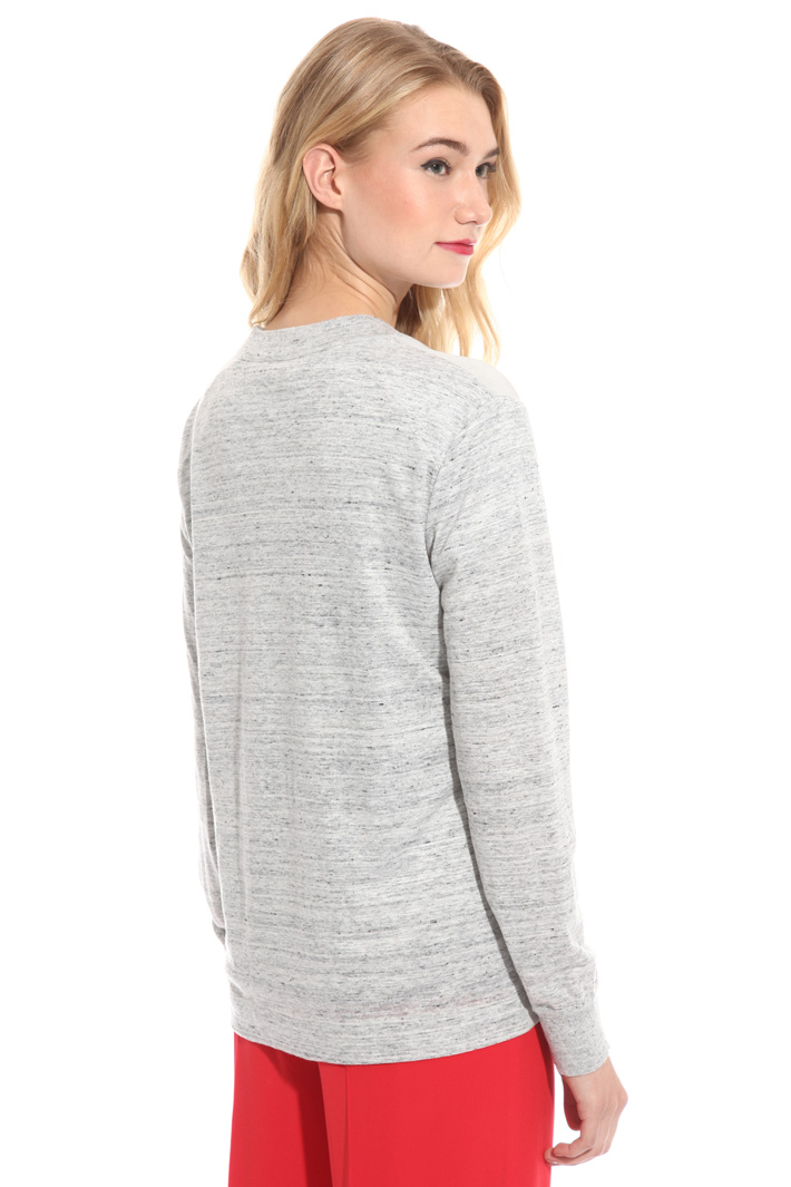 Cardigan in jersey di lino Fashion Market Cardigan in jersey di lino Fashion Market