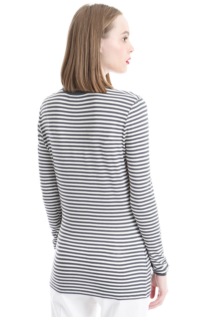 T-shirt in jersey rigato Fashion Market T-shirt in jersey rigato Fashion Market