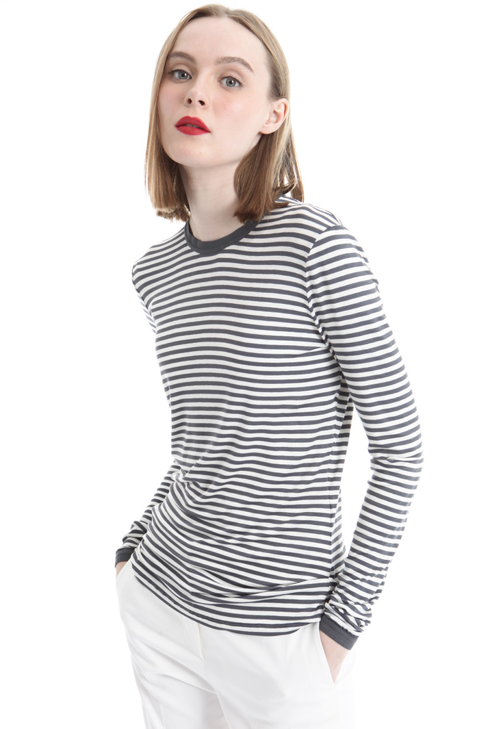 T-shirt in jersey rigato Fashion Market T-shirt in jersey rigato Fashion Market