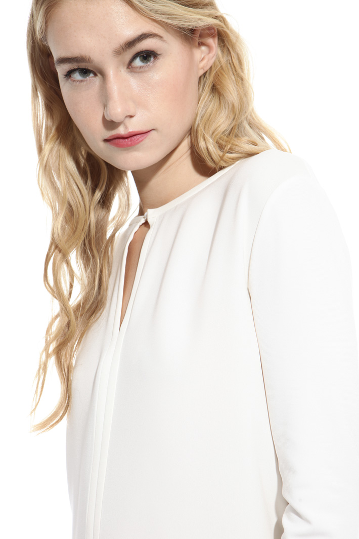 Blusa in jersey crepe Fashion Market Blusa in jersey crepe Fashion Market