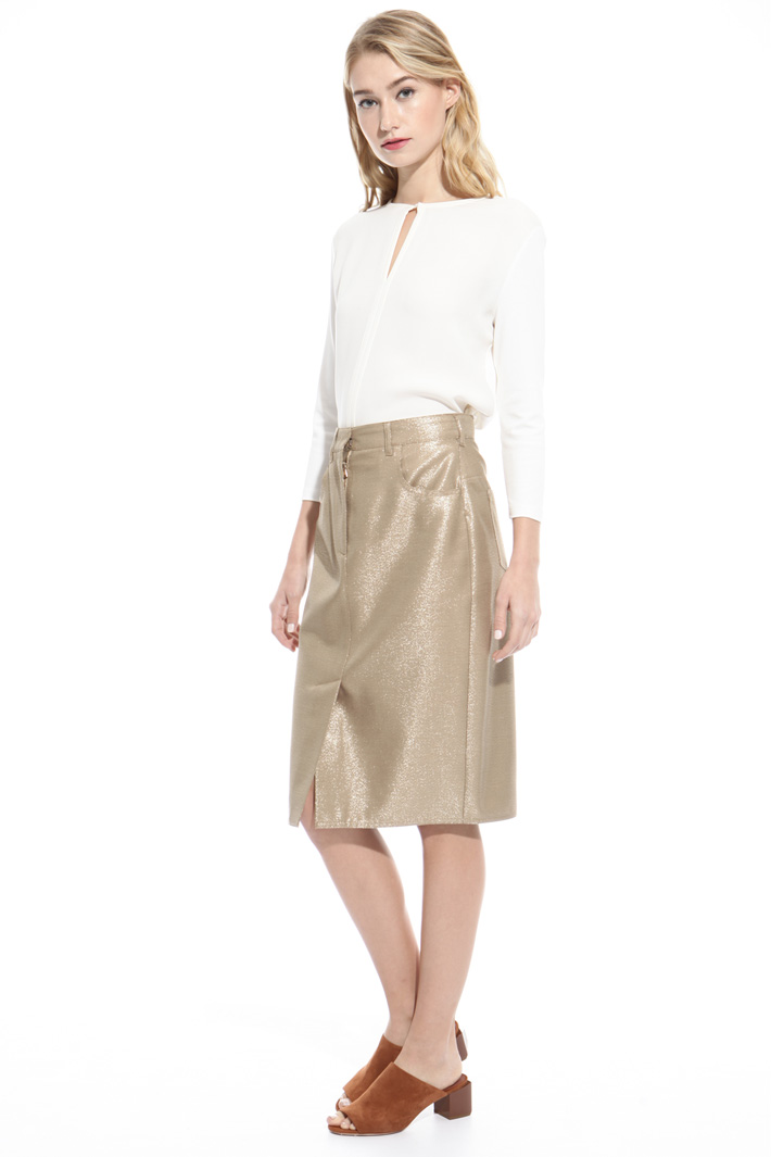 Blusa in jersey crepe Fashion Market Blusa in jersey crepe Fashion Market