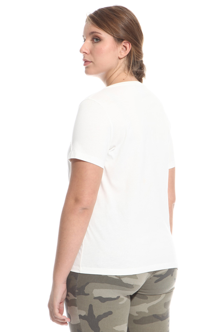 T-shirt in cotone stampato Fashion Market T-shirt in cotone stampato Fashion Market
