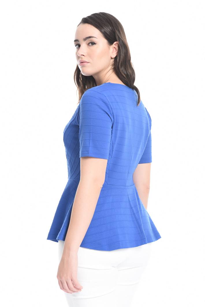 T-shirt peplo in jersey Fashion Market T-shirt peplo in jersey Fashion Market