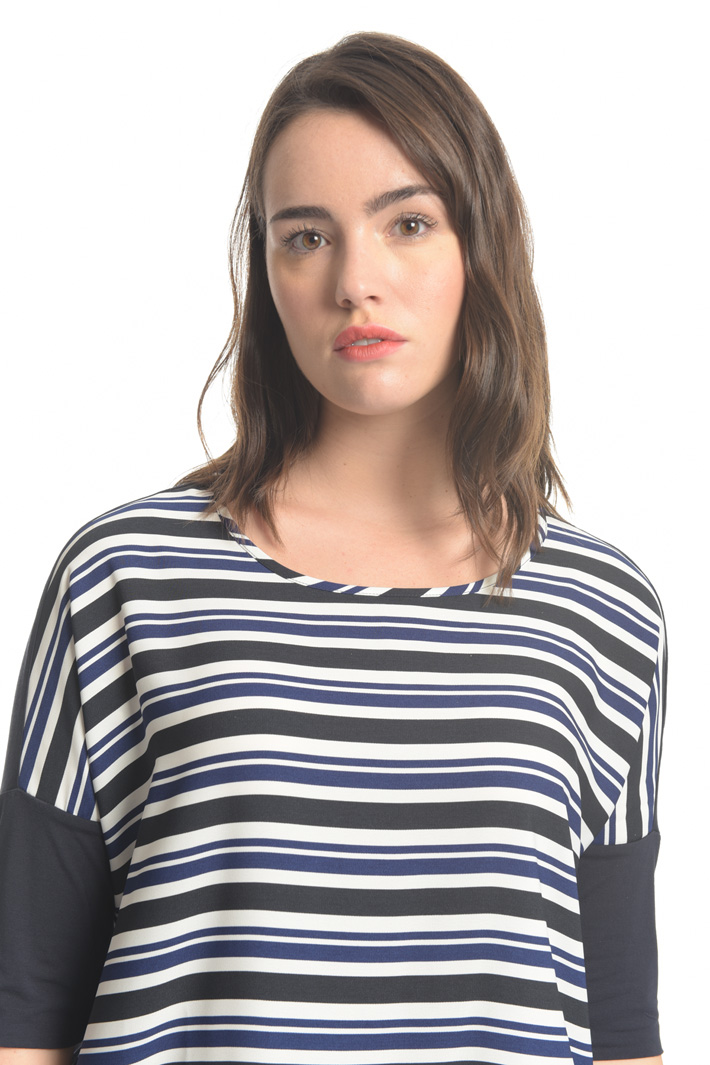 Blusa in jersey e tessuto Fashion Market Blusa in jersey e tessuto Fashion Market