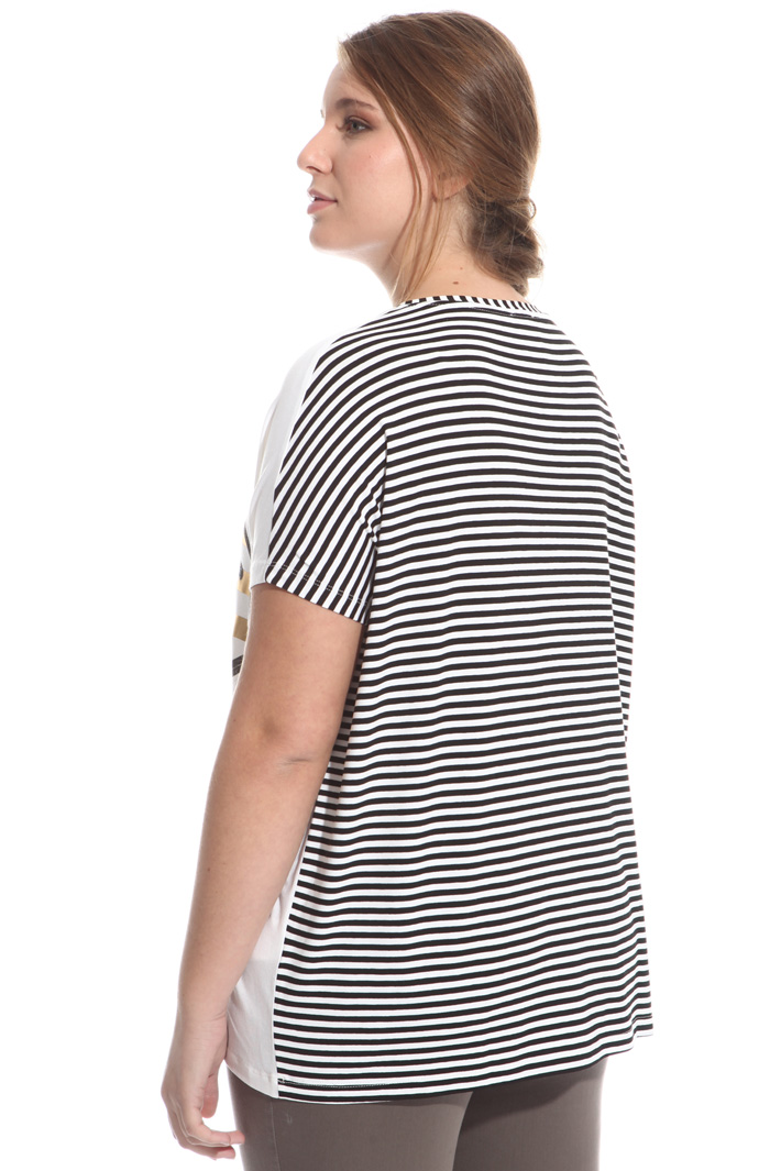 T-shirt in jersey con stampa Fashion Market T-shirt in jersey con stampa Fashion Market
