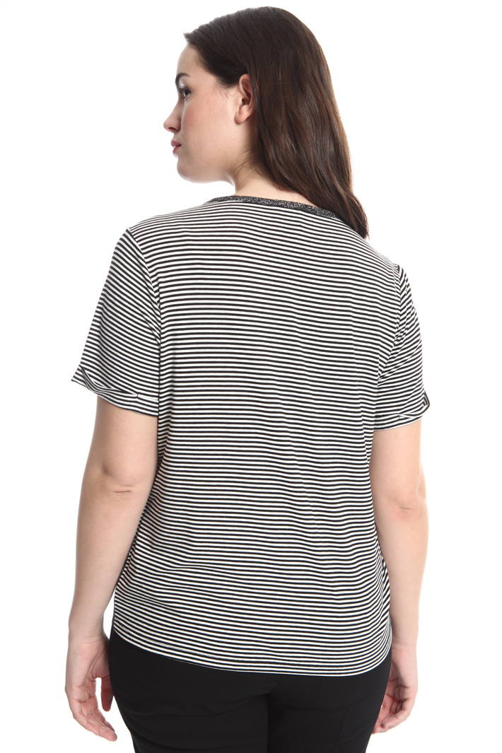 T-shirt in maglia lurex Fashion Market T-shirt in maglia lurex Fashion Market