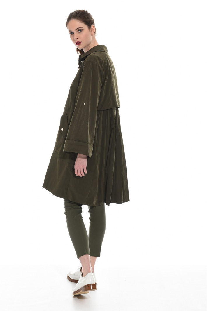 Trench con pannello a pieghe Fashion Market Trench con pannello a pieghe Fashion Market