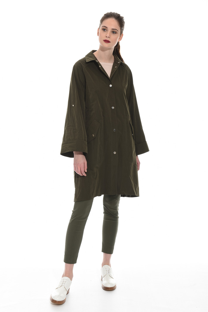 Trench con pannello a pieghe Fashion Market Trench con pannello a pieghe Fashion Market