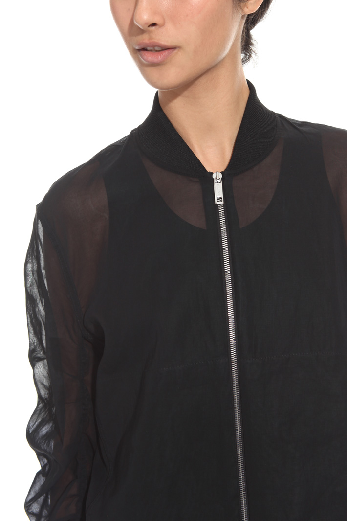 Bomber in voile organzato Fashion Market Bomber in voile organzato Fashion Market