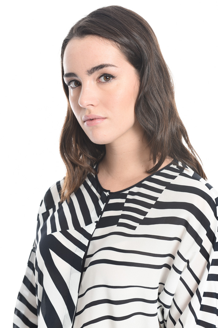 Blusa in crepe de chine Fashion Market Blusa in crepe de chine Fashion Market