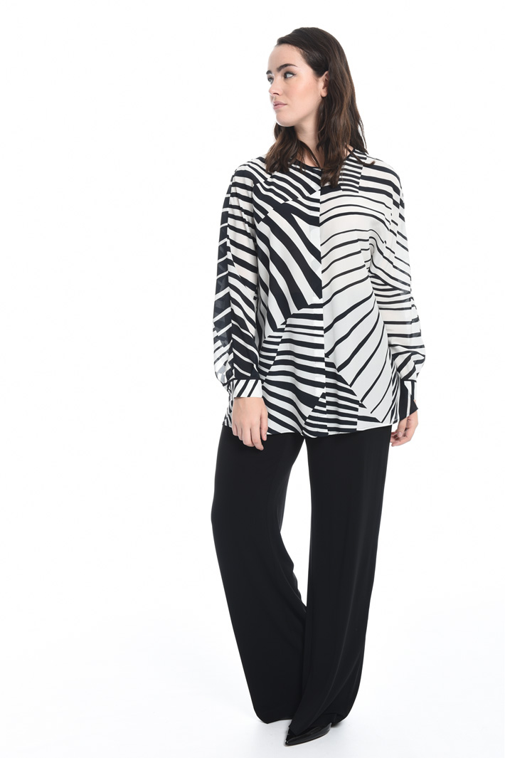 Blusa in crepe de chine Fashion Market Blusa in crepe de chine Fashion Market