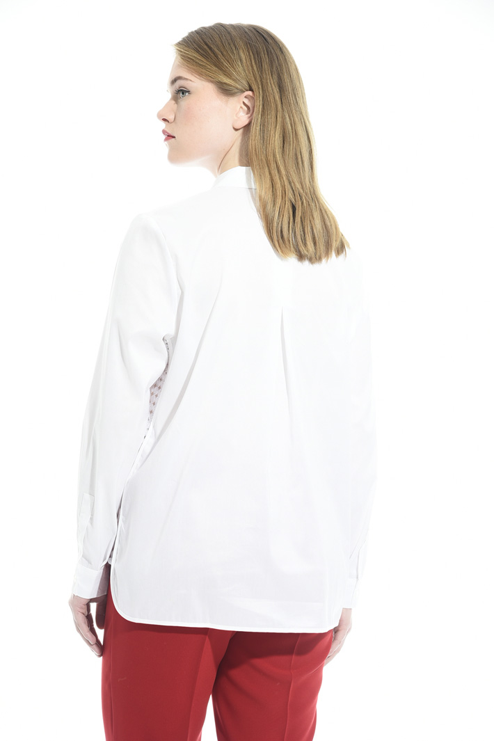 Camicia con inserto in tulle Fashion Market Camicia con inserto in tulle Fashion Market