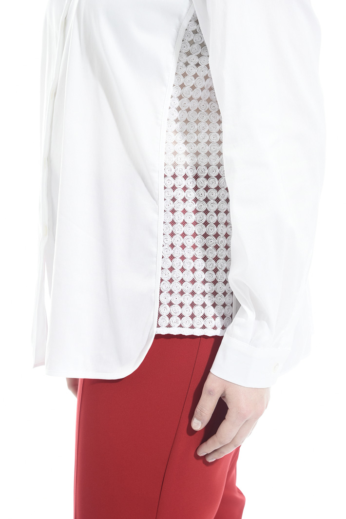 Camicia con inserto in tulle Fashion Market Camicia con inserto in tulle Fashion Market
