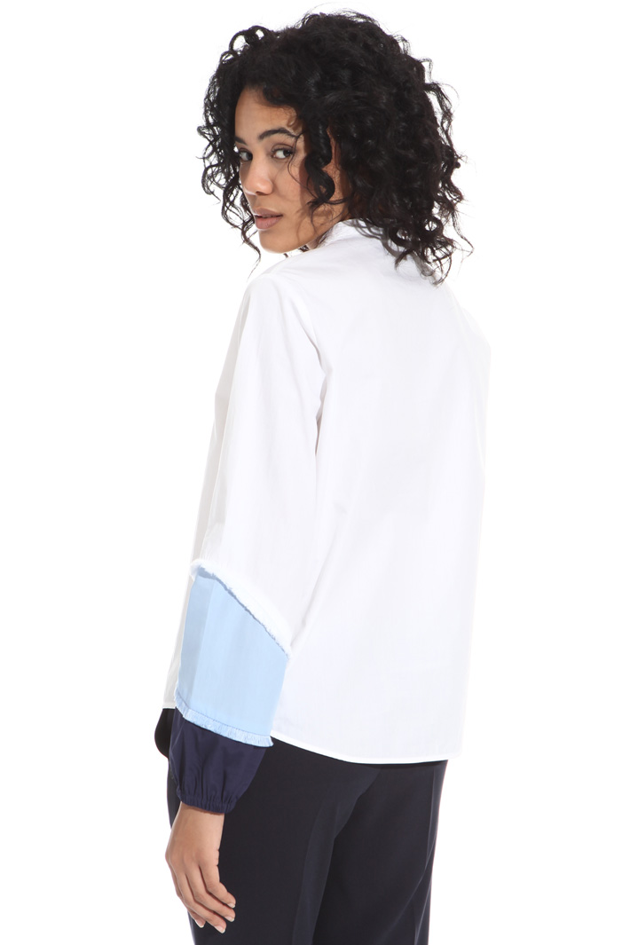 Blusa in popeline di cotone Fashion Market Blusa in popeline di cotone Fashion Market