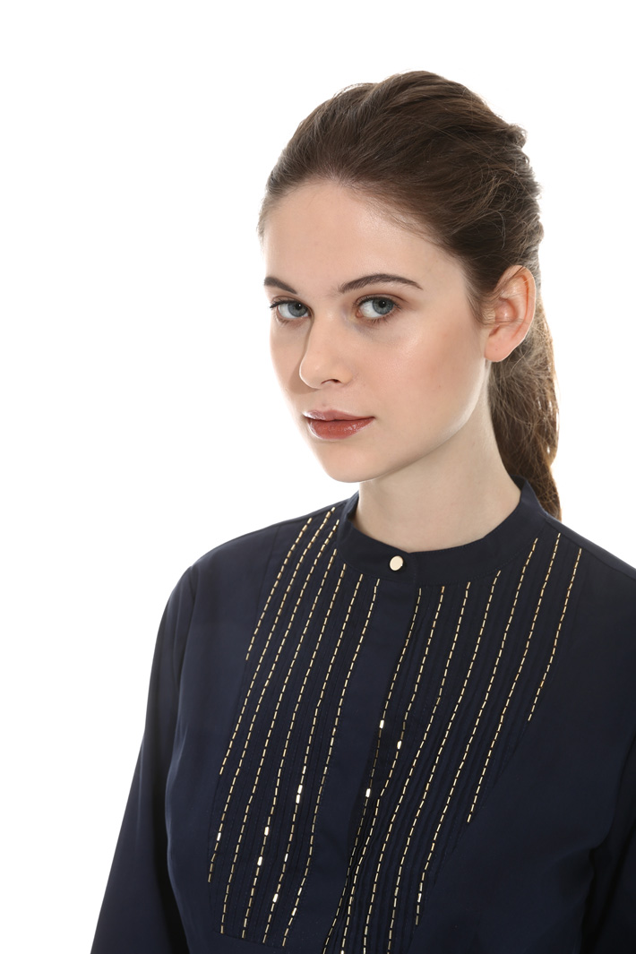 Camicia con ricamo bijoux Fashion Market Camicia con ricamo bijoux Fashion Market