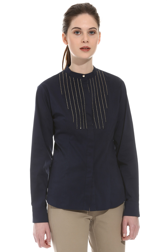 Camicia con ricamo bijoux Fashion Market Camicia con ricamo bijoux Fashion Market