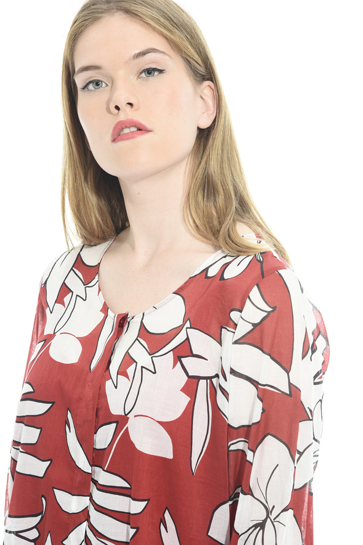 Camicia in mussola stampata Fashion Market Camicia in mussola stampata Fashion Market
