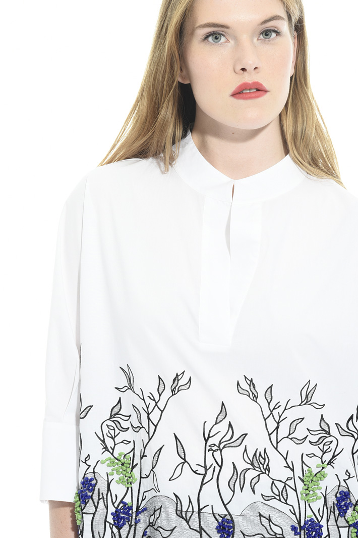 Camicia con pietre colorate Fashion Market Camicia con pietre colorate Fashion Market
