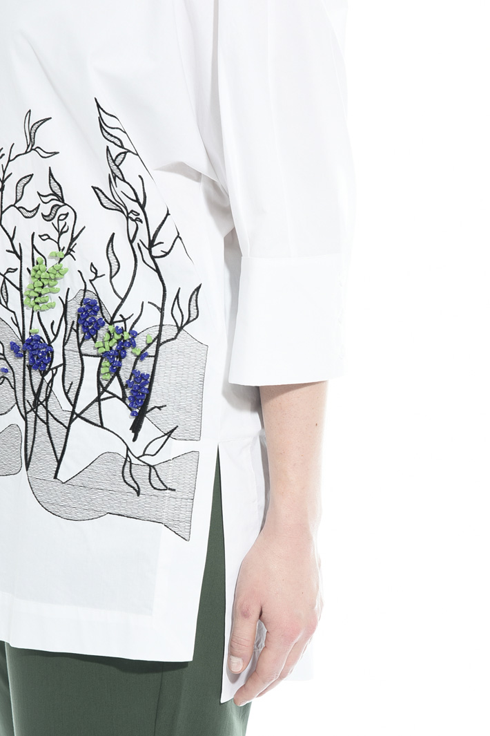Camicia con pietre colorate Fashion Market Camicia con pietre colorate Fashion Market