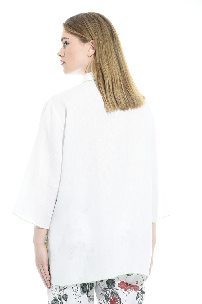 Camicia con profili contrasto Fashion Market Camicia con profili contrasto Fashion Market