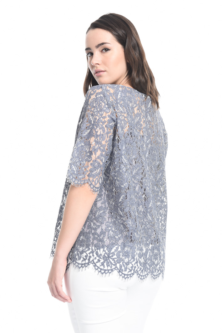 Casacca smerlata in pizzo Fashion Market Casacca smerlata in pizzo Fashion Market